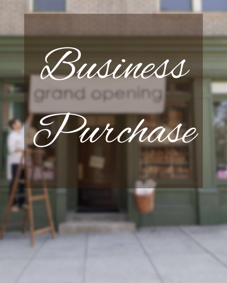 business purchase